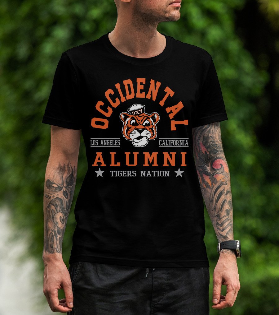 Occidental California Los Angeles Oxy Tigers Alumni Nation T-Shirt