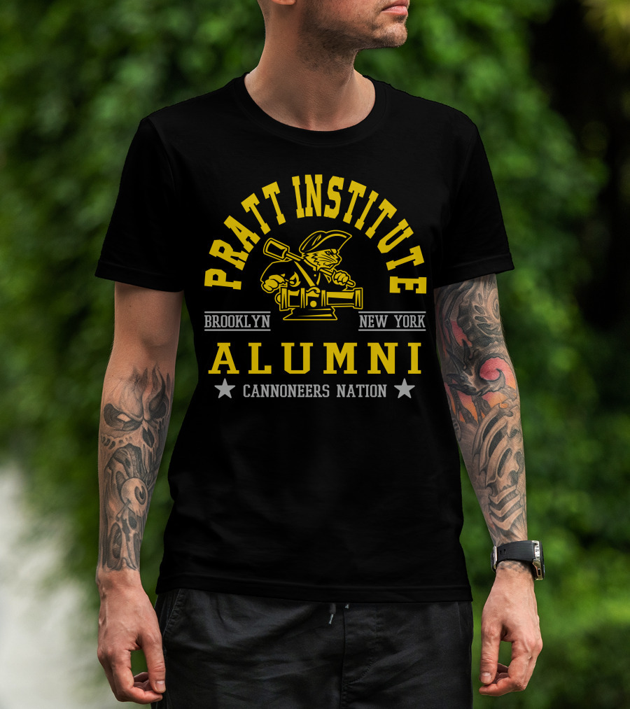 Pratt Institute Brooklyn New York Alumni Cannoneers Nation T-Shirt
