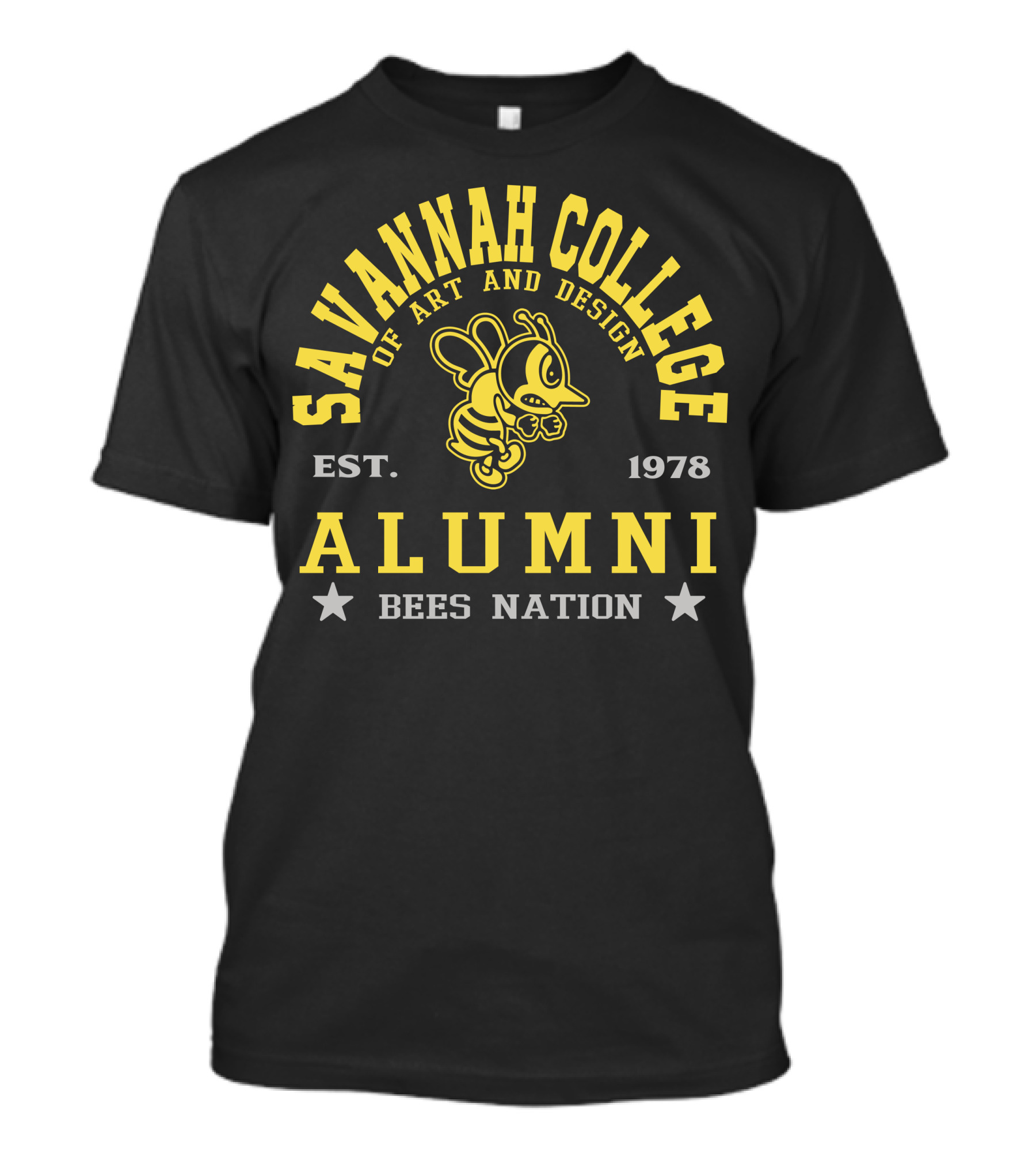 SAVANNAH COLLEGE OF ART AND DESIGN ALUMNI EST. 1978 BEES NATION T-Shirt