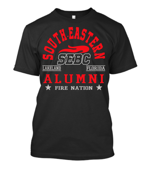 South-Eastern SEBC Lakeland Florida Alumni Fire Nation T-Shirt
