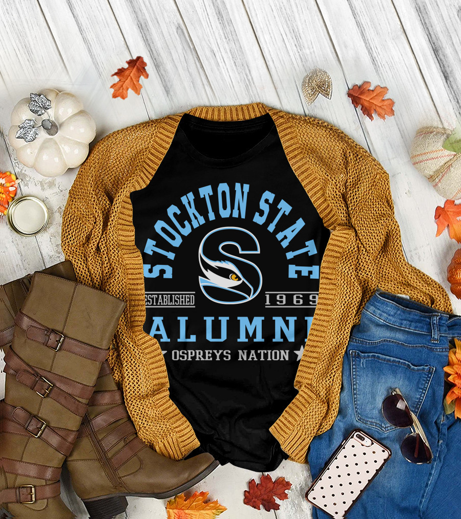 Stockton State Alumni Ospreys Nation Established 1969 T-Shirt