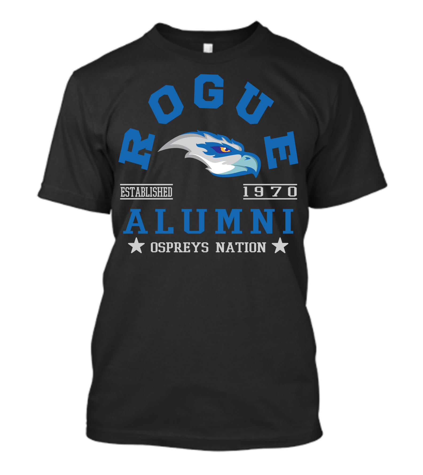 Rogue Alumni Established 1970 Ospreys Nation T-Shirt