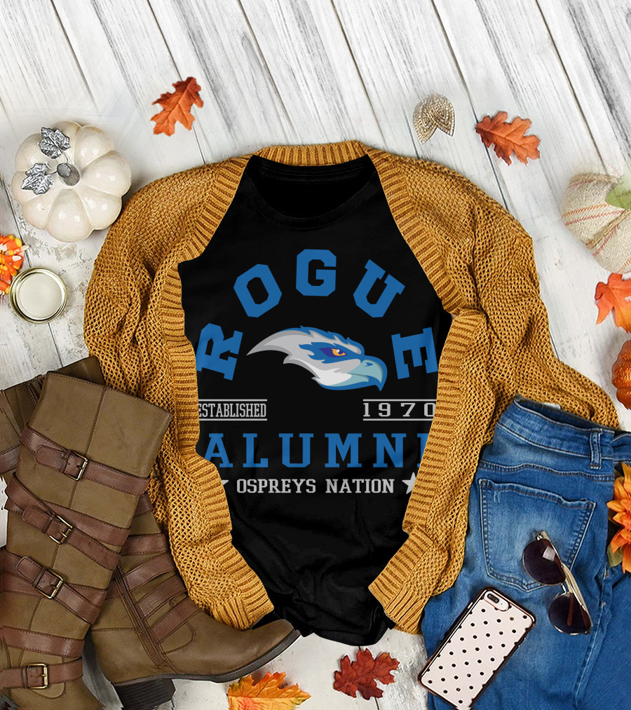 Rogue Alumni Established 1970 Ospreys Nation T-Shirt