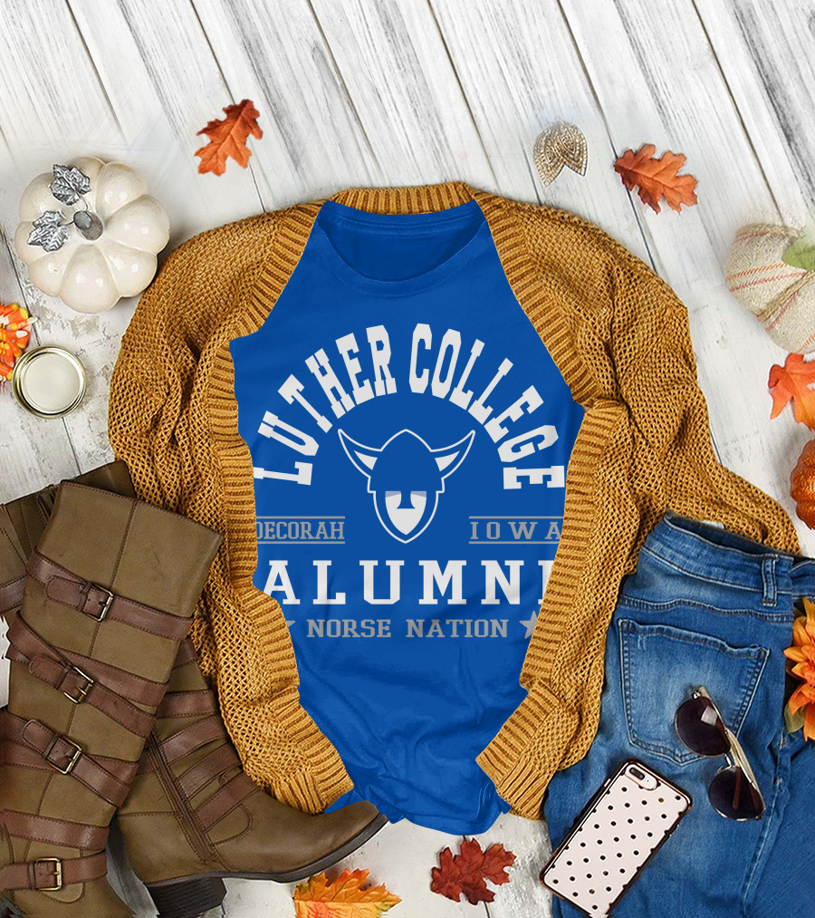 Luther College Alumni Norse Nation Decorah Iowa T-Shirt