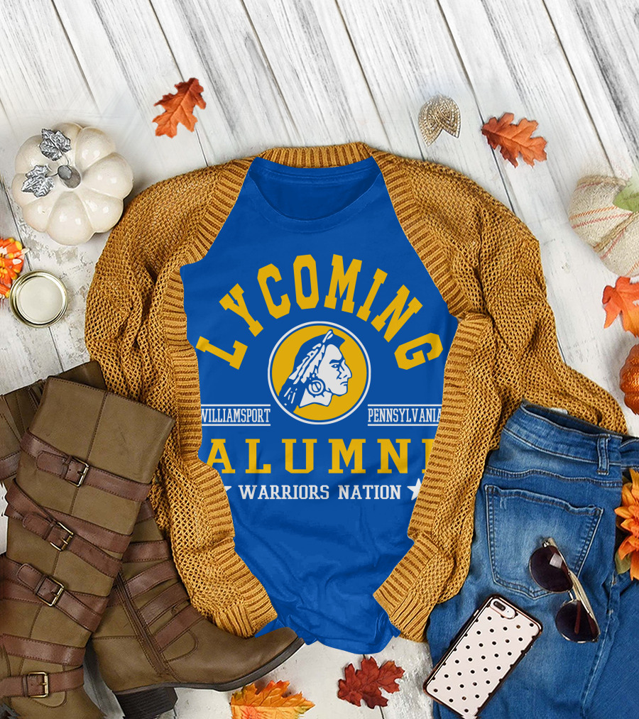 Lycoming College Warriors Alumni Nation Williamsport Pennsylvania T-Shirt