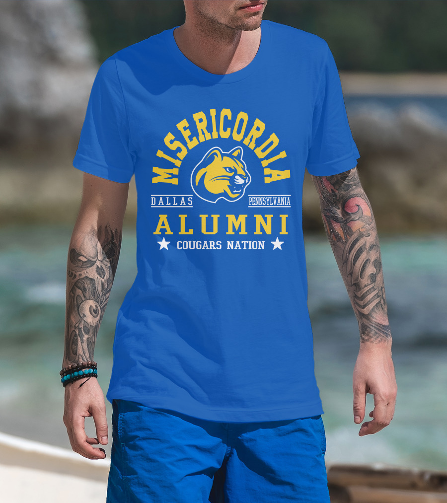 Misericordia Alumni Dallas Pennsylvania Cougars Nation T-Shirt