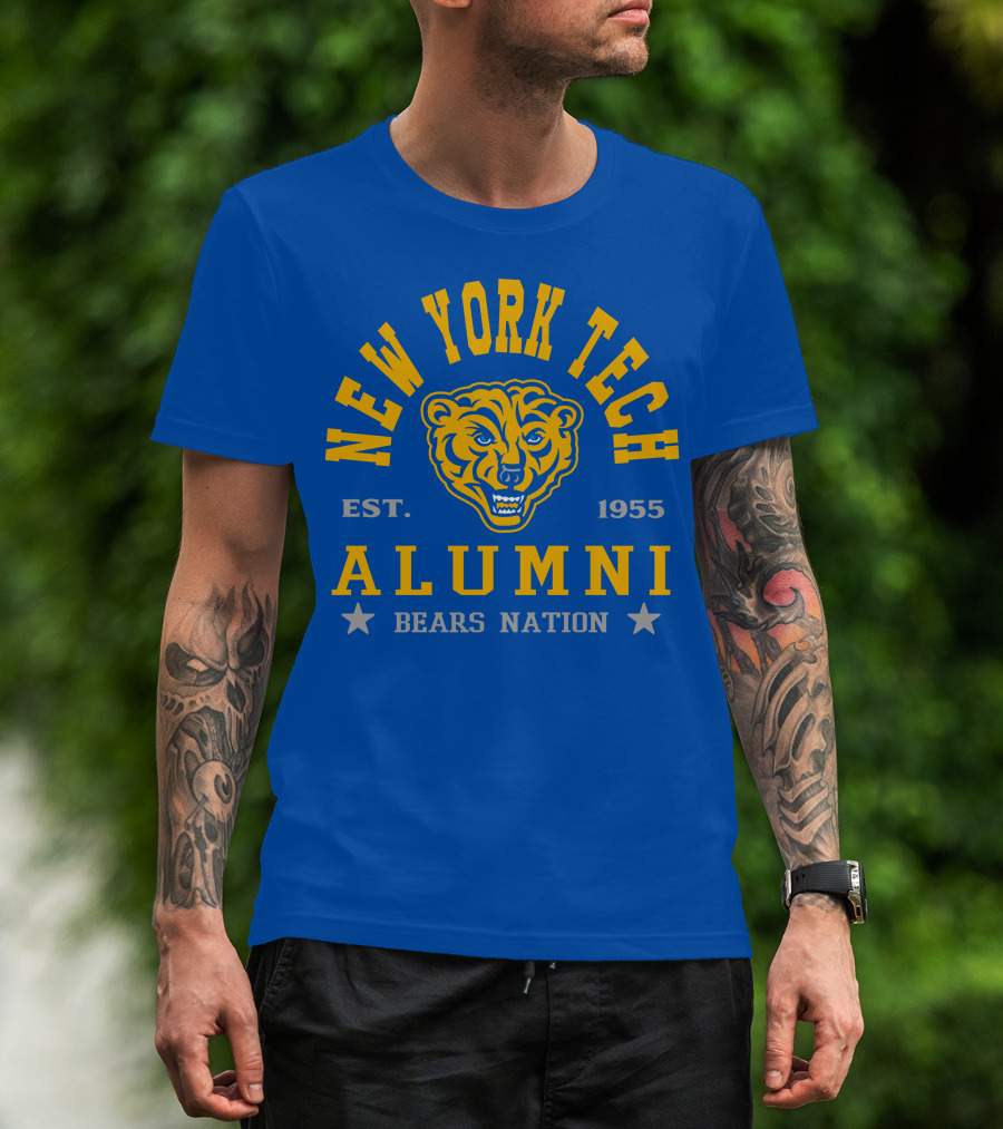 New York Tech Alumni Bears Nation Est. 1955 T-Shirt