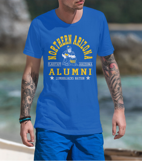Northern Arizona Alumni Flagstaff Lumberjacks Nation T-Shirt