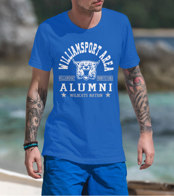 Williamsport Area Alumni Wildcats Nation Pennsylvania T-Shirt