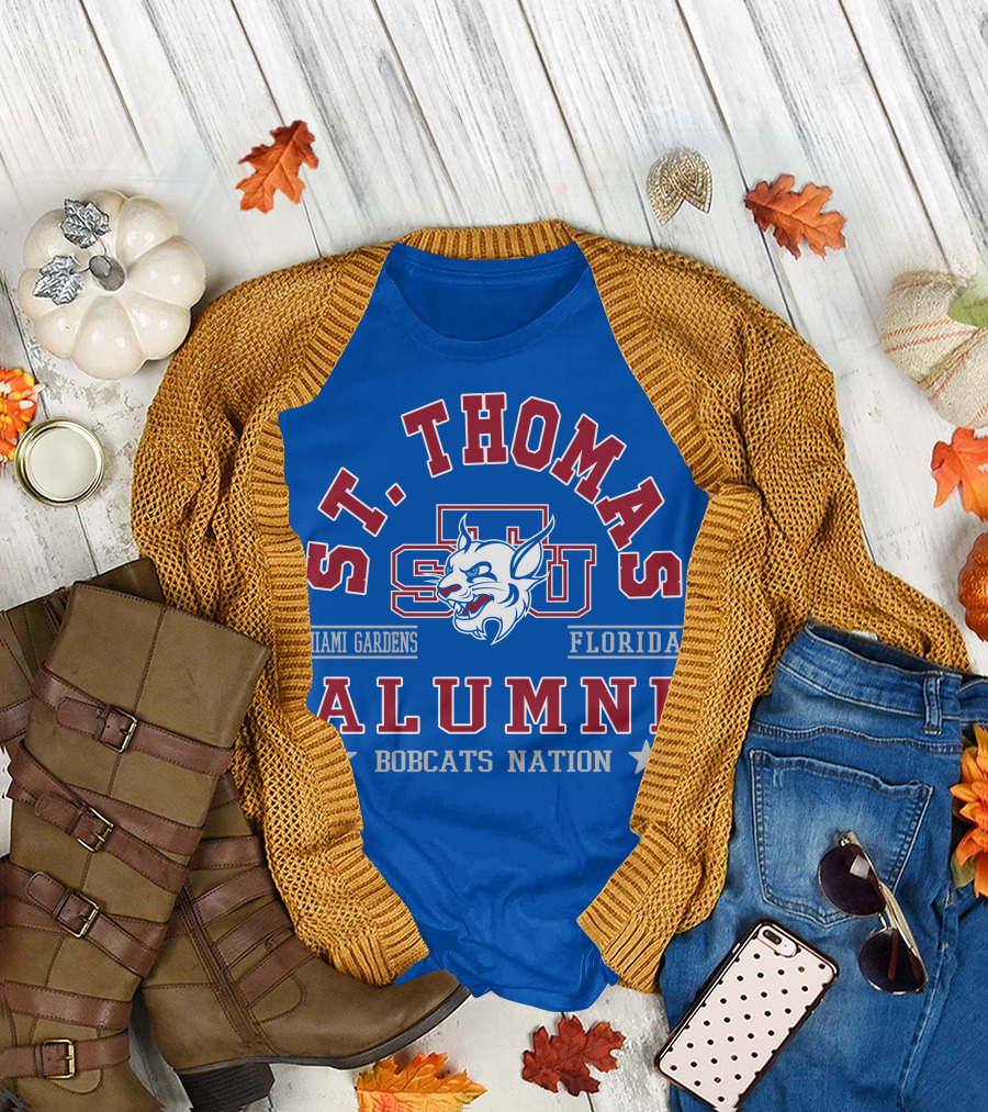 St. Thomas University Alumni Bobcats Nation Miami Gardens Florida T-Shirt