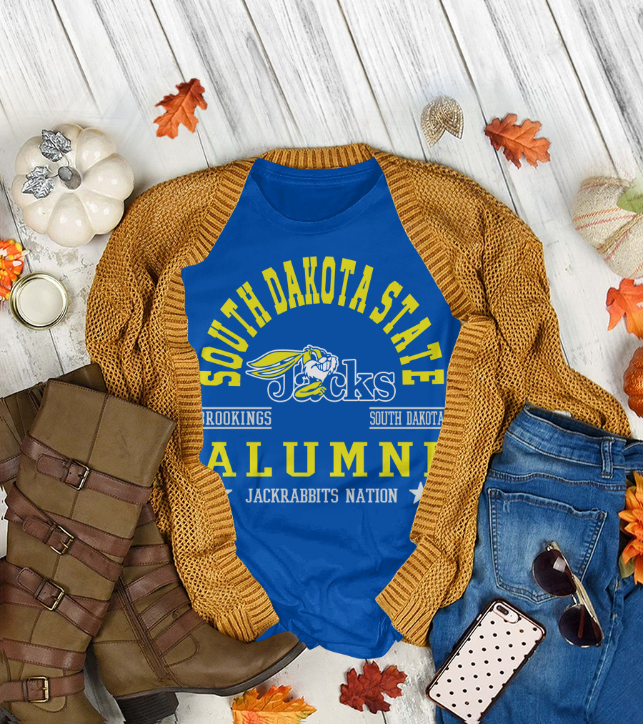 South Dakota State Jacks Alumni Jackrabbits Nation Brookings South Dakota T-Shirt