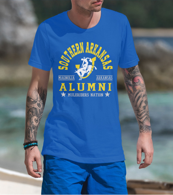 Southern Arkansas Muleriders Alumni Nation Magnolia Arkansas T-Shirt