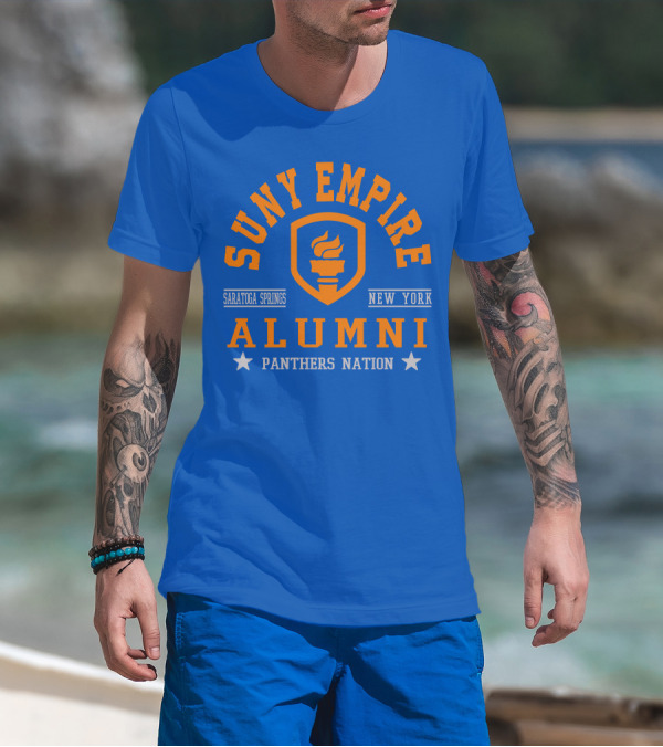 SUNY Empire State Alumni Panthers Nation Saratoga Springs New York T-Shirt