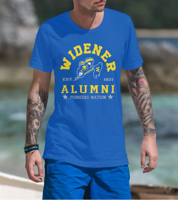 Widener University Alumni Pioneers Nation Est. 1821 T-Shirt