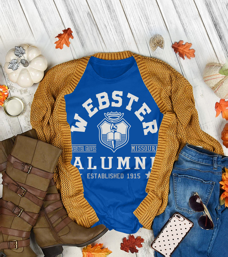 Webster College Alumni Webster Groves Missouri Established 1915 T-Shirt