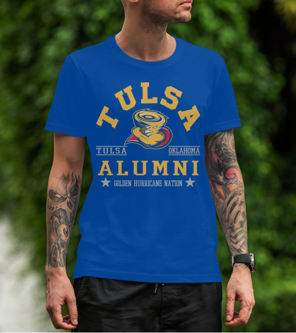 Tulsa Alumni Oklahoma Golden Hurricane Nation T-Shirt