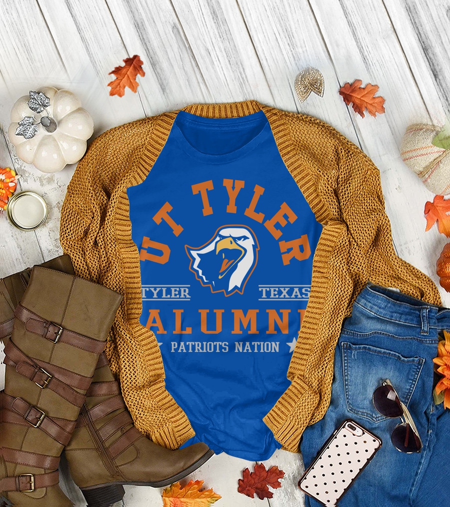 UT Tyler Alumni Patriots Nation Tyler Texas T-Shirt