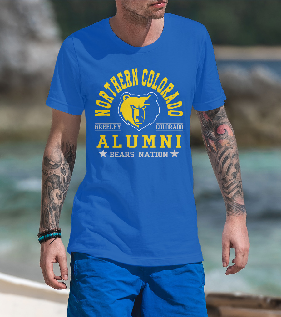 Northern Colorado Alumni Bears Nation Greeley Colorado T-Shirt