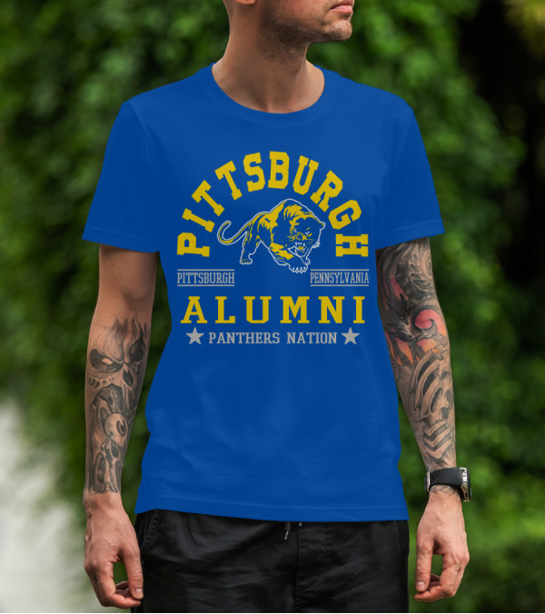 Pittsburgh Pennsylvania Alumni Panthers Nation T-Shirt