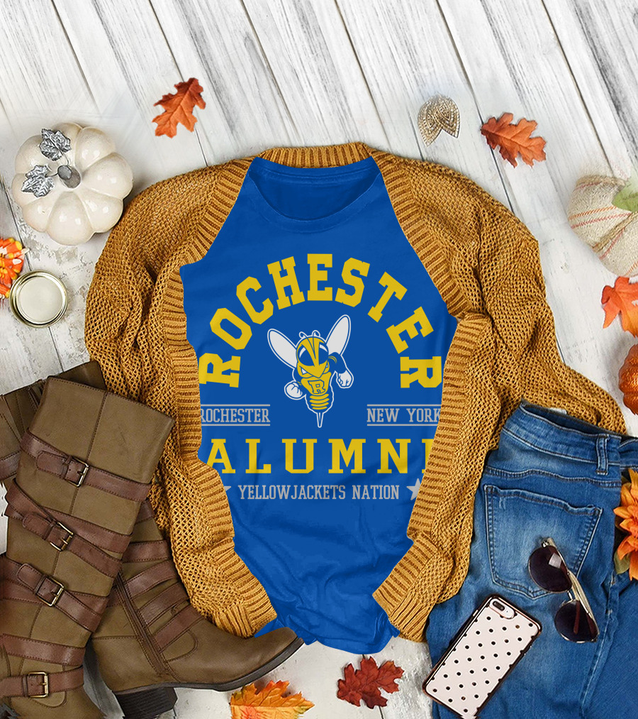 Rochester Alumni New York Yellowjackets Nation T-Shirt