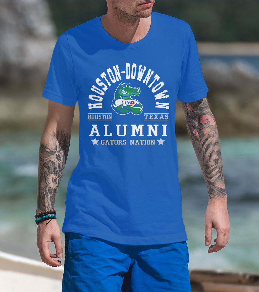Houston-Downtown Texas Alumni Gators Nation UHD T-Shirt