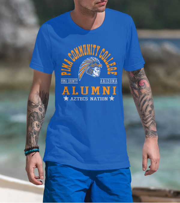Pima Community College Pima County Arizona Alumni Aztecs Nation T-Shirt