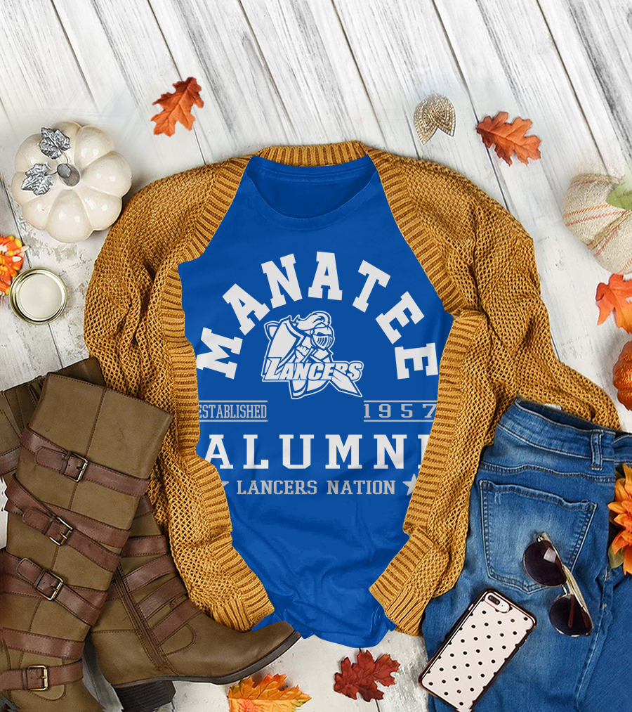 Manatee Alumni Established 1957 Lancers Nation T-Shirt