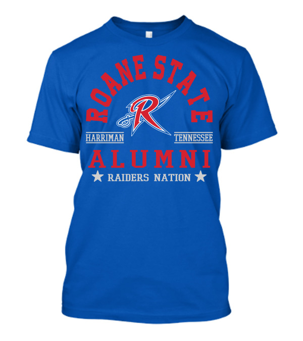 Roane State Harriman Tennessee Alumni Raiders Nation T-Shirt