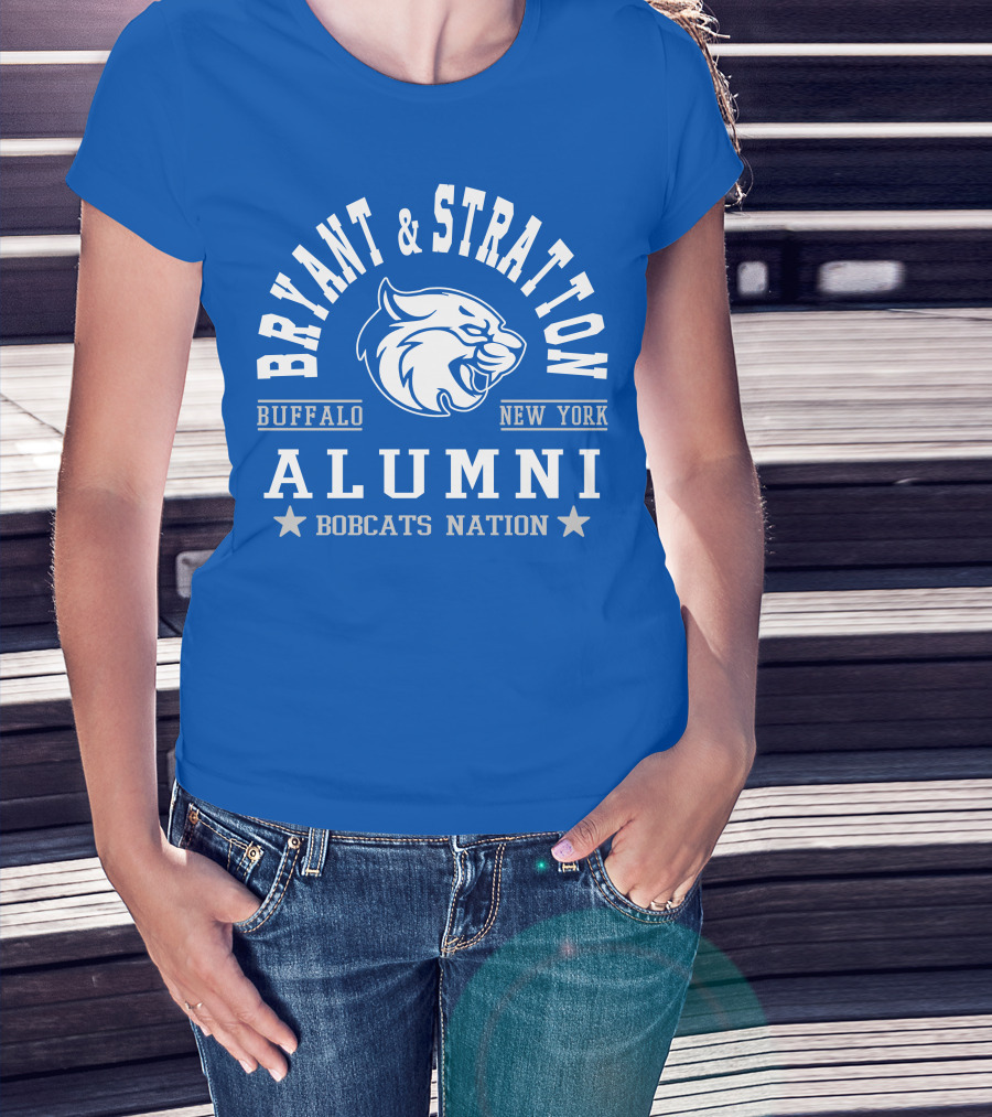 Bryant And Stratton Buffalo New York Alumni Bobcats Nation T-Shirt