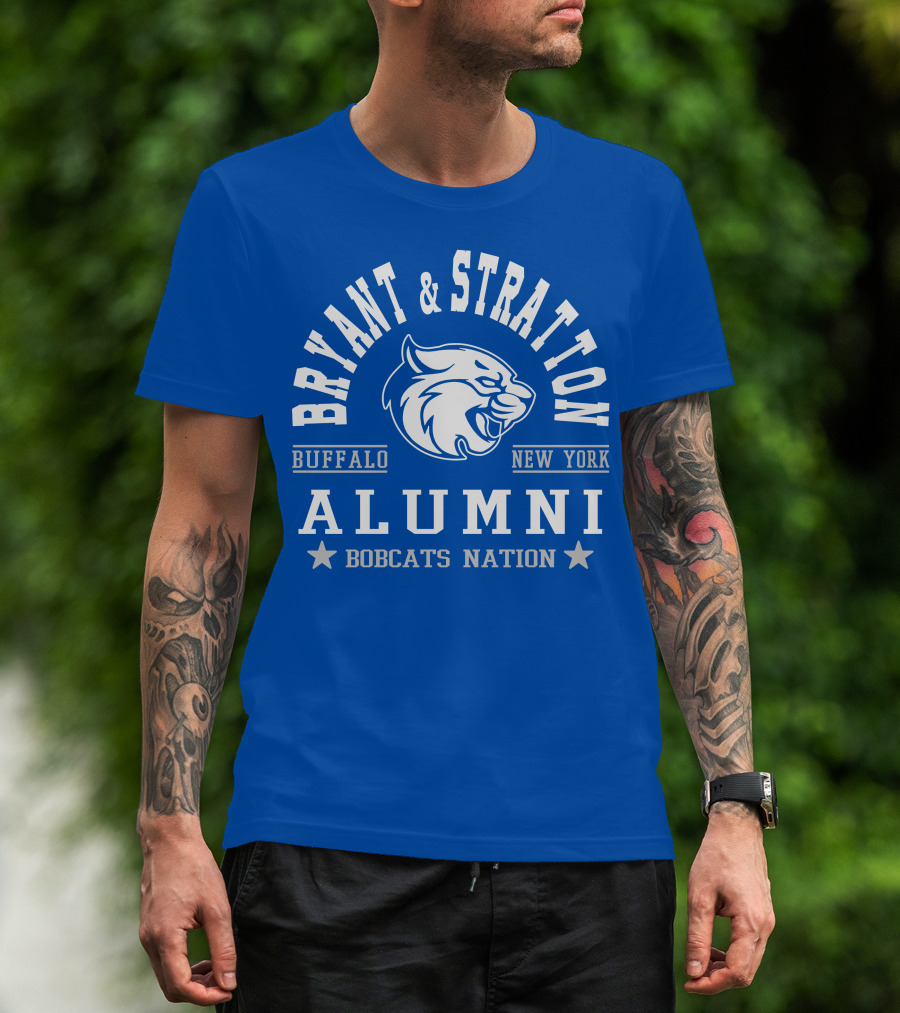 Bryant And Stratton Buffalo New York Alumni Bobcats Nation T-Shirt