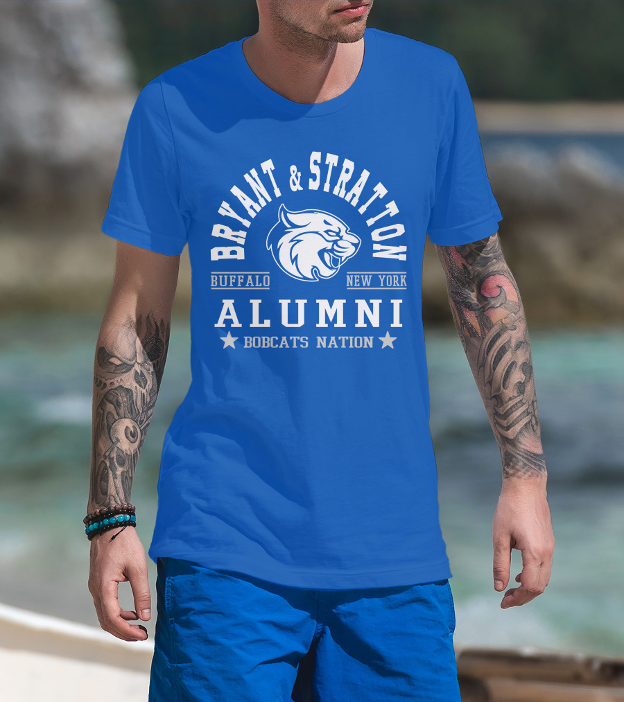 Bryant And Stratton Buffalo New York Alumni Bobcats Nation T-Shirt
