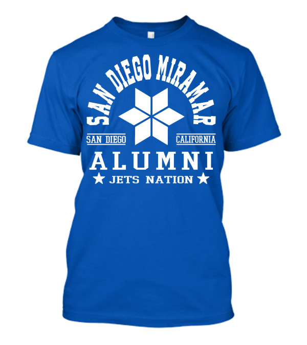 San Diego Miramar California Alumni Jets Nation T-Shirt