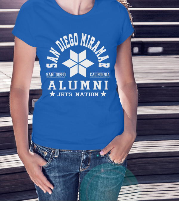 San Diego Miramar California Alumni Jets Nation T-Shirt