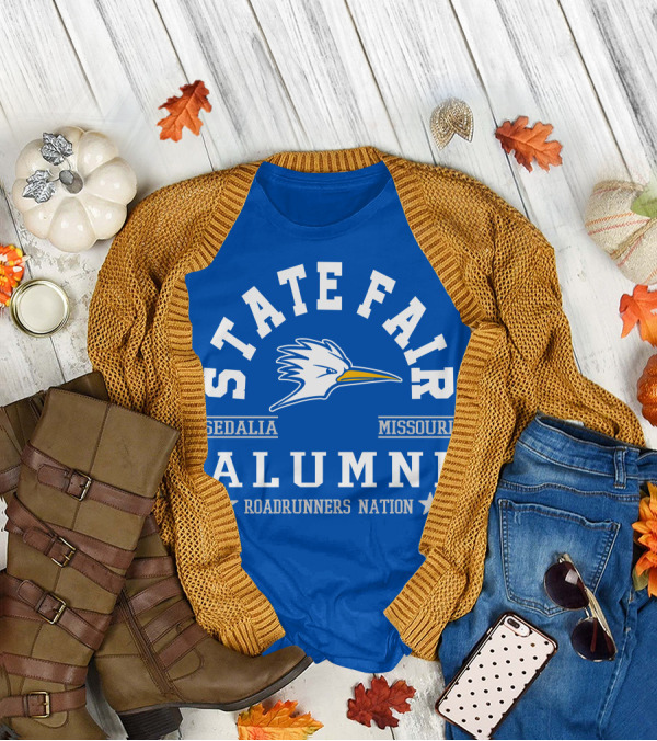 State Fair Sedalia Missouri Alumni Roadrunners Nation T-Shirt