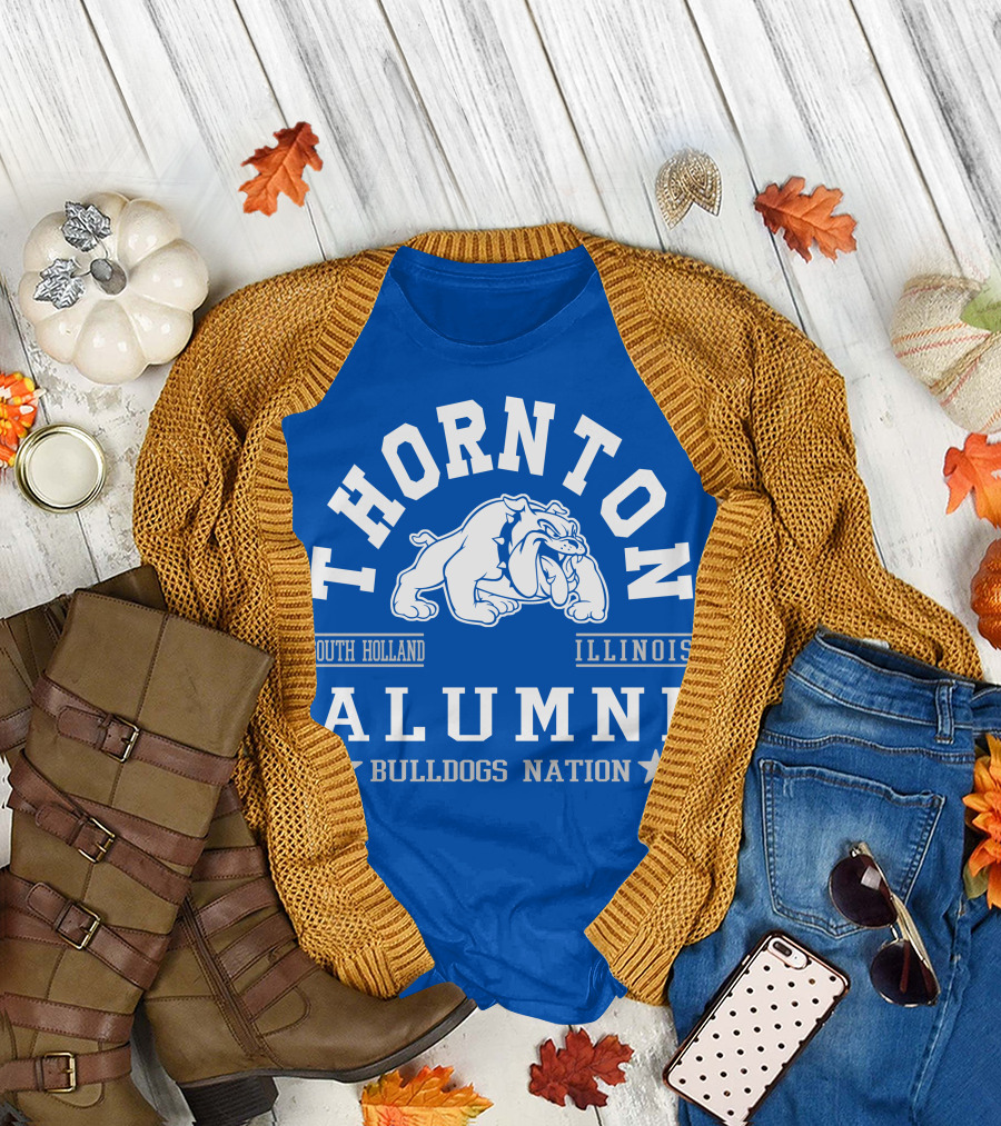 Thornton Alumni Bulldogs Nation South Holland Illinois T-Shirt
