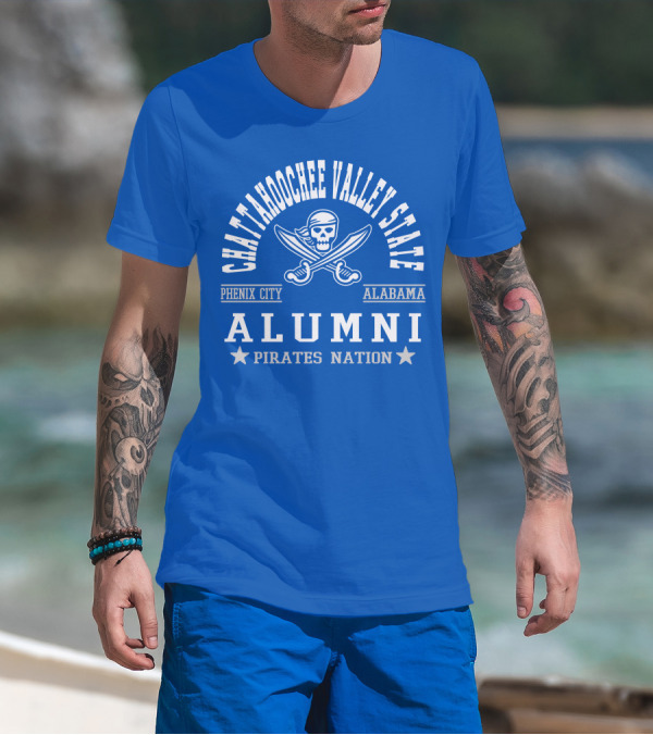 Chattahoochee Valley State Phenix City Alabama Alumni Pirates Nation T-Shirt