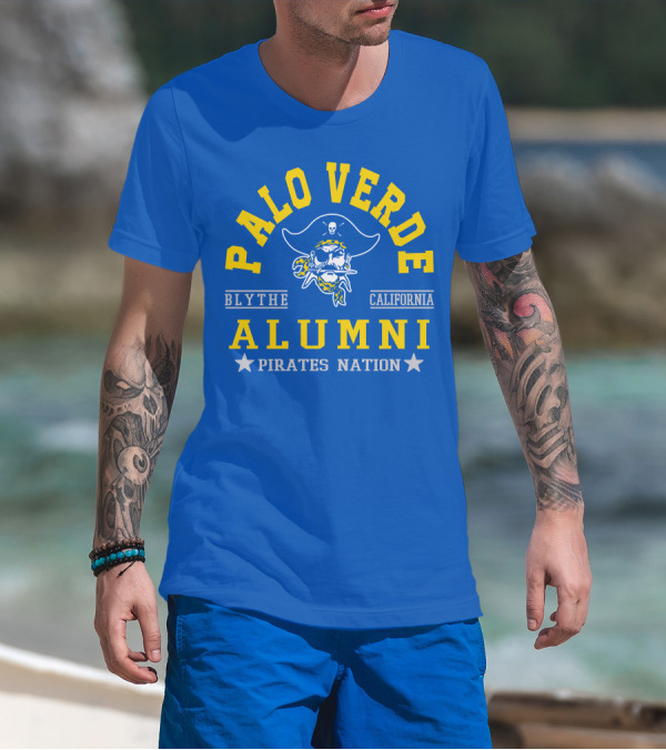 Palo Verde Alumni Pirates Nation Blythe California T-Shirt