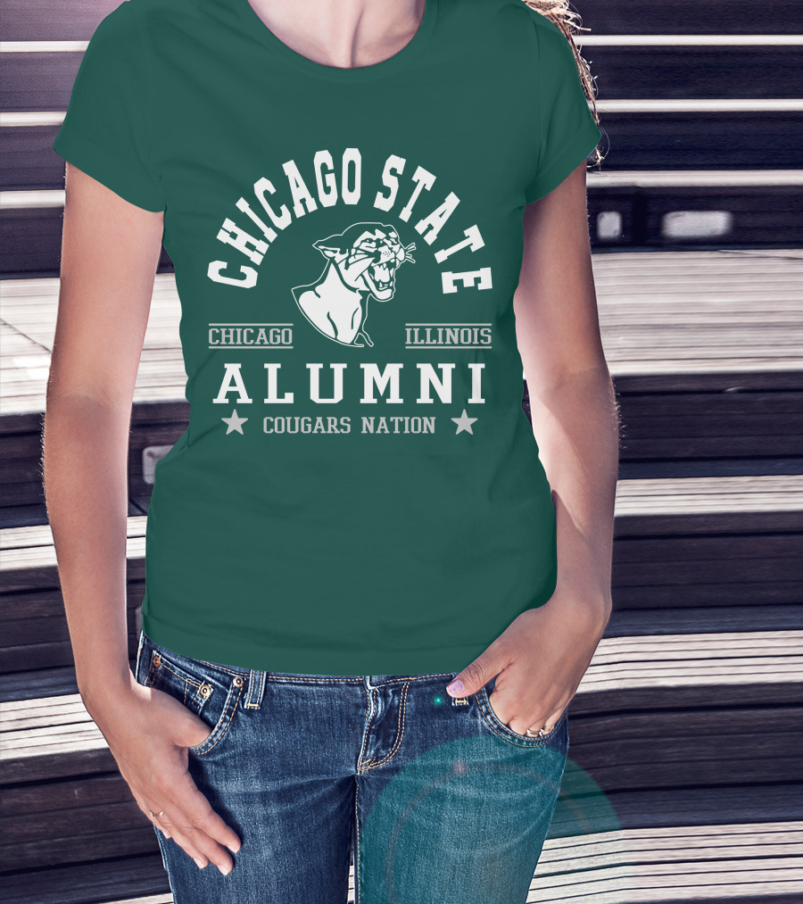 Chicago State Alumni Cougars Nation Illinois T-Shirt