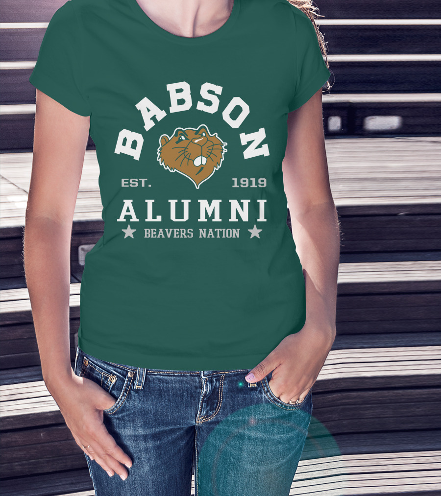 Babson Alumni Beavers Nation Est. 1919 T-Shirt