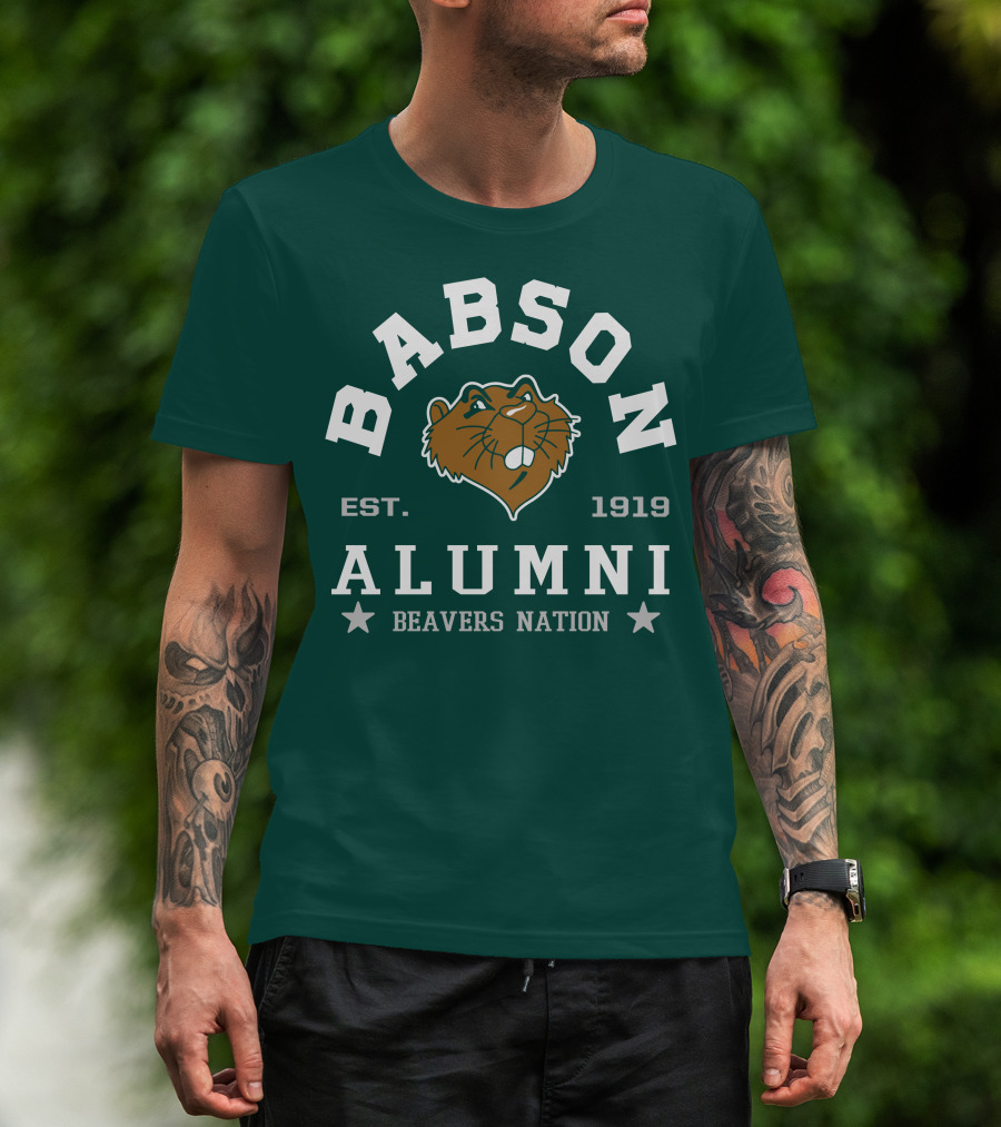 Babson Alumni Beavers Nation Est. 1919 T-Shirt