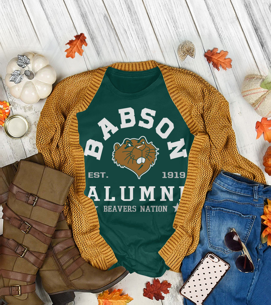 Babson Alumni Beavers Nation Est. 1919 T-Shirt