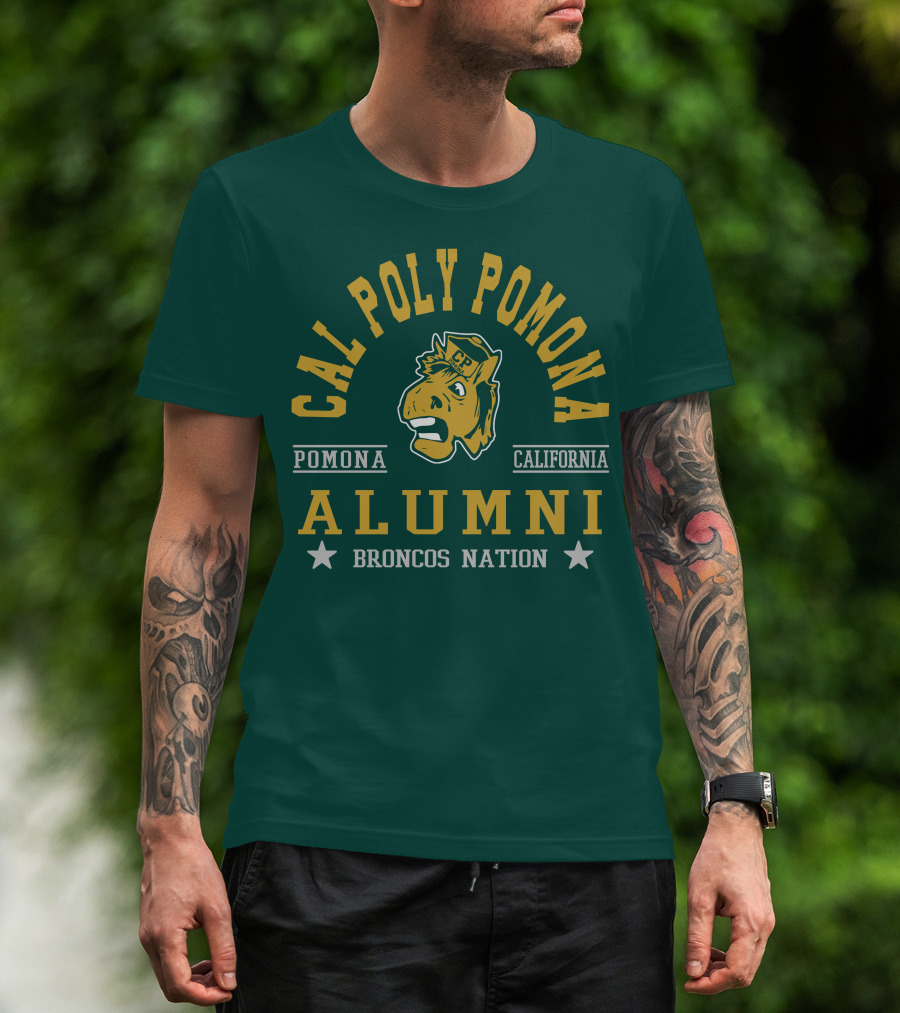 Cal Poly Pomona Alumni Broncos Nation Pomona California T-Shirt