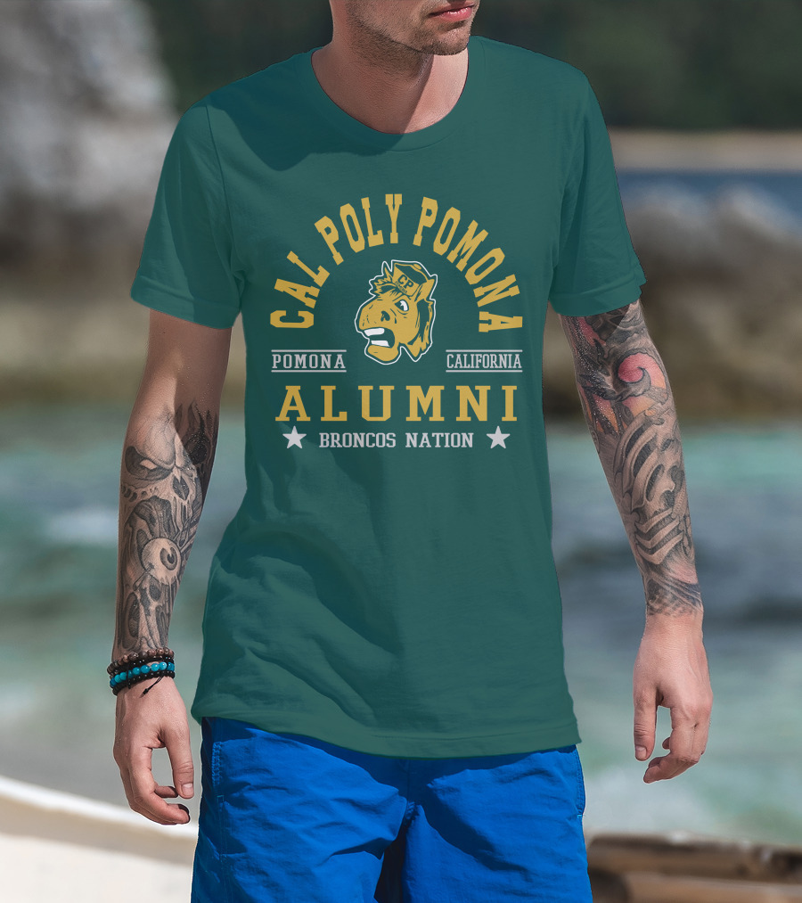 Cal Poly Pomona Alumni Broncos Nation Pomona California T-Shirt