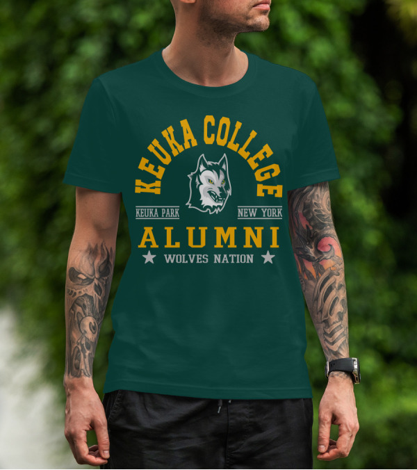 Keuka College Alumni Wolves Nation Keuka Park New York T-Shirt