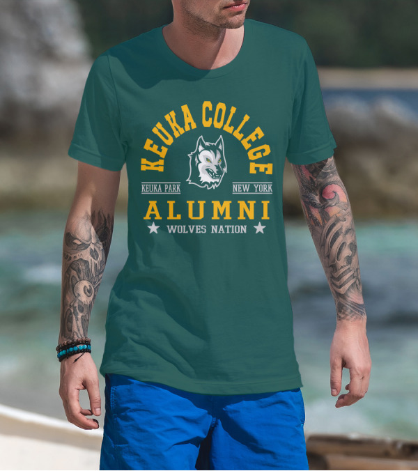 Keuka College Alumni Wolves Nation Keuka Park New York T-Shirt