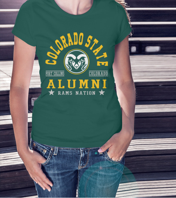 Colorado State Alumni Rams Nation Fort Collins Colorado T-Shirt