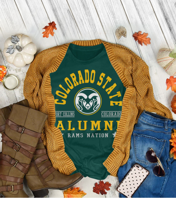 Colorado State Alumni Rams Nation Fort Collins Colorado T-Shirt