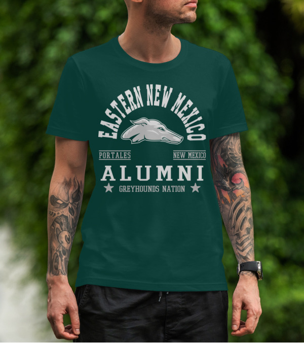 Eastern New Mexico University Portales Alumni Greyhounds Nation T-Shirt