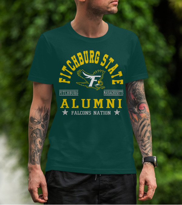 Fitchburg State Alumni Falcons Nation Massachusetts T-Shirt