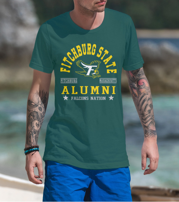 Fitchburg State Alumni Falcons Nation Massachusetts T-Shirt